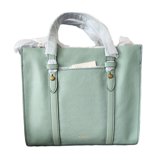 Fossil Kingston Satchel Sage Green - Picture 4 of 11